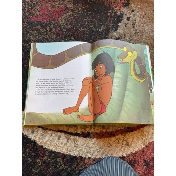 Walt Disneys Jungle Book Hardcover Edition 1986 Gallery Books Classic Series - Picture 9 of 9
